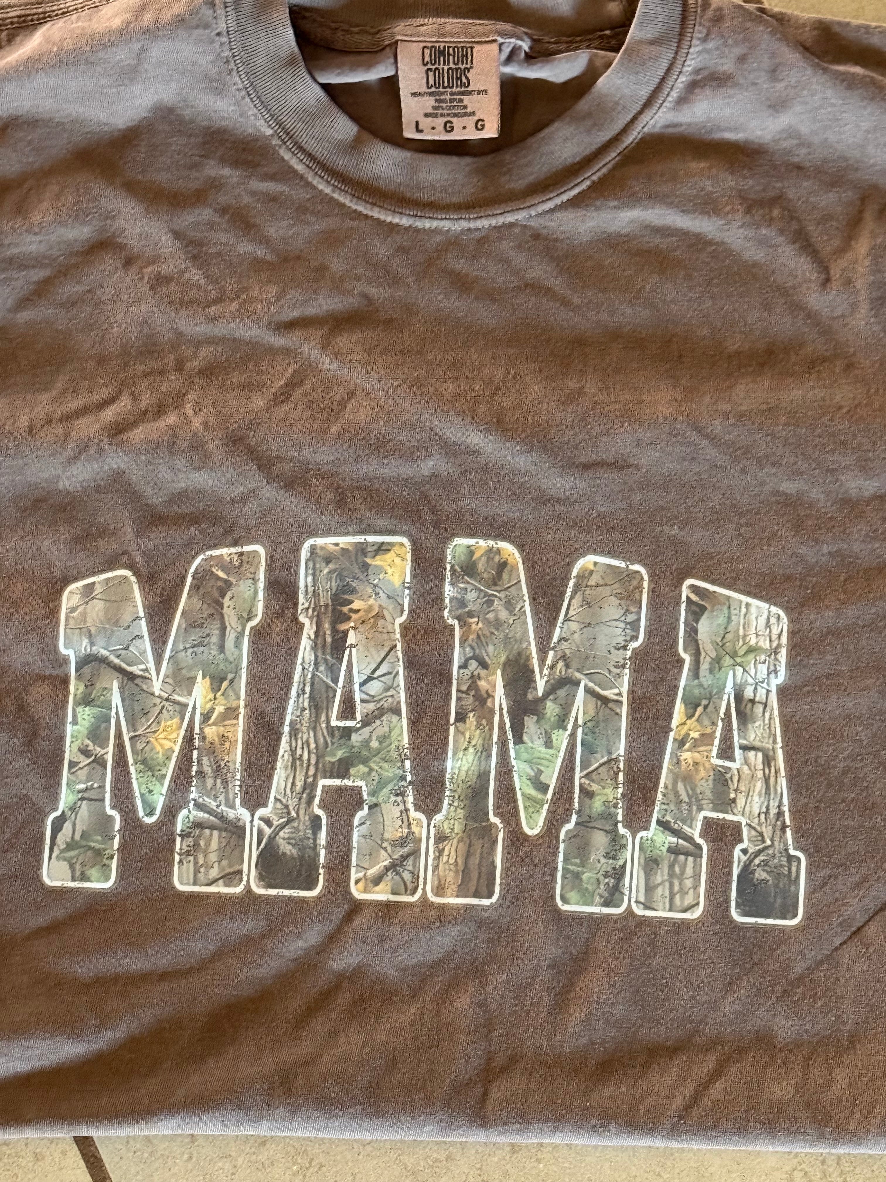 Camo MAMA tee